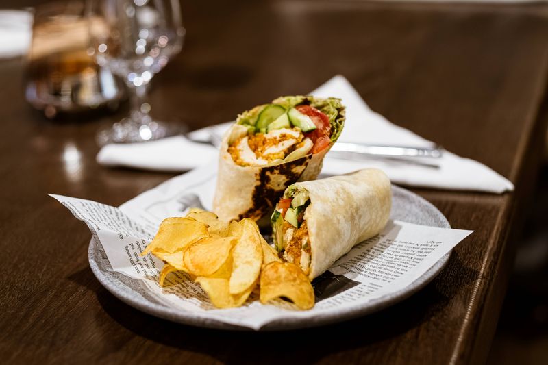 Chicken strips Wrap