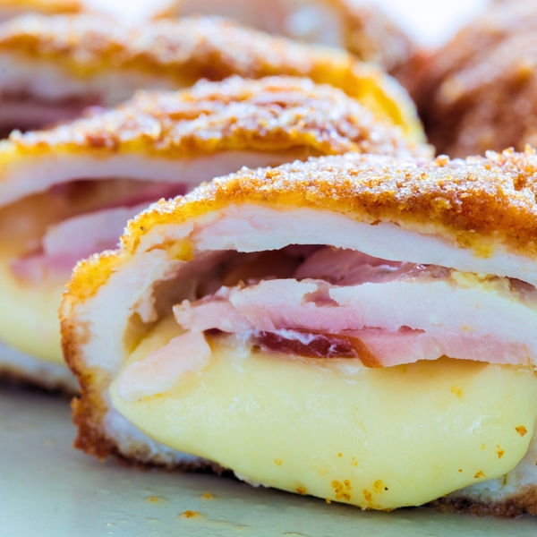 Plnený kurací rezeň vyprážaný 150g