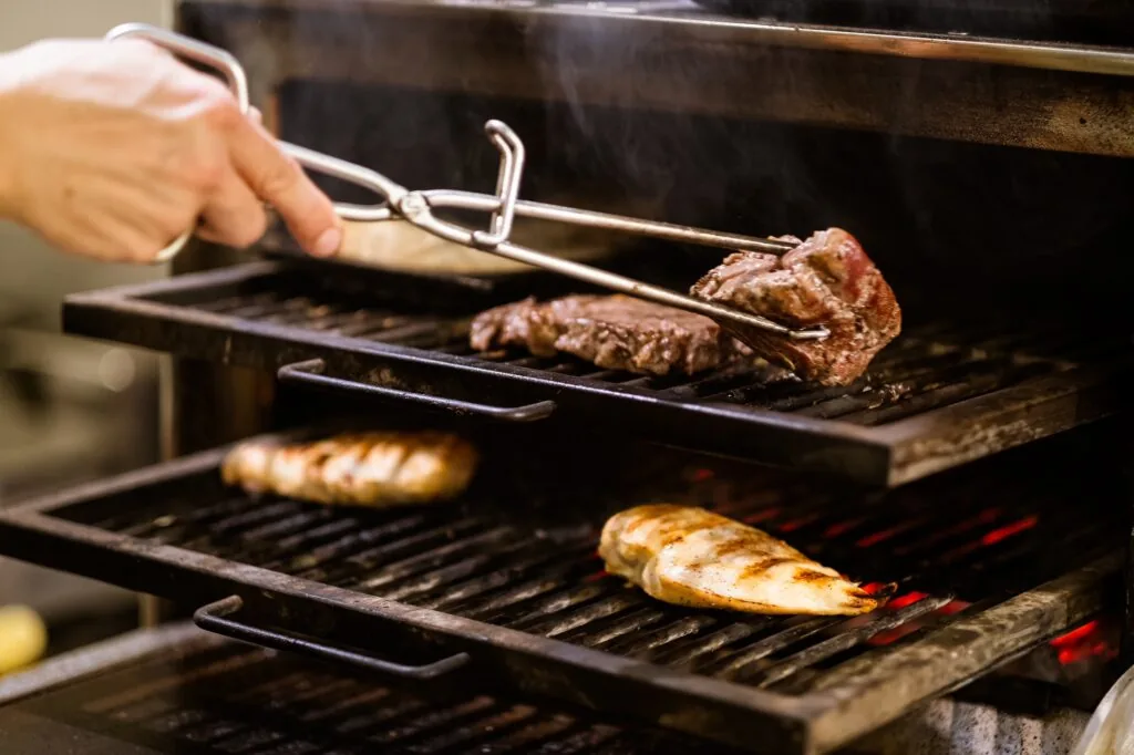 Detail z Josper sekce