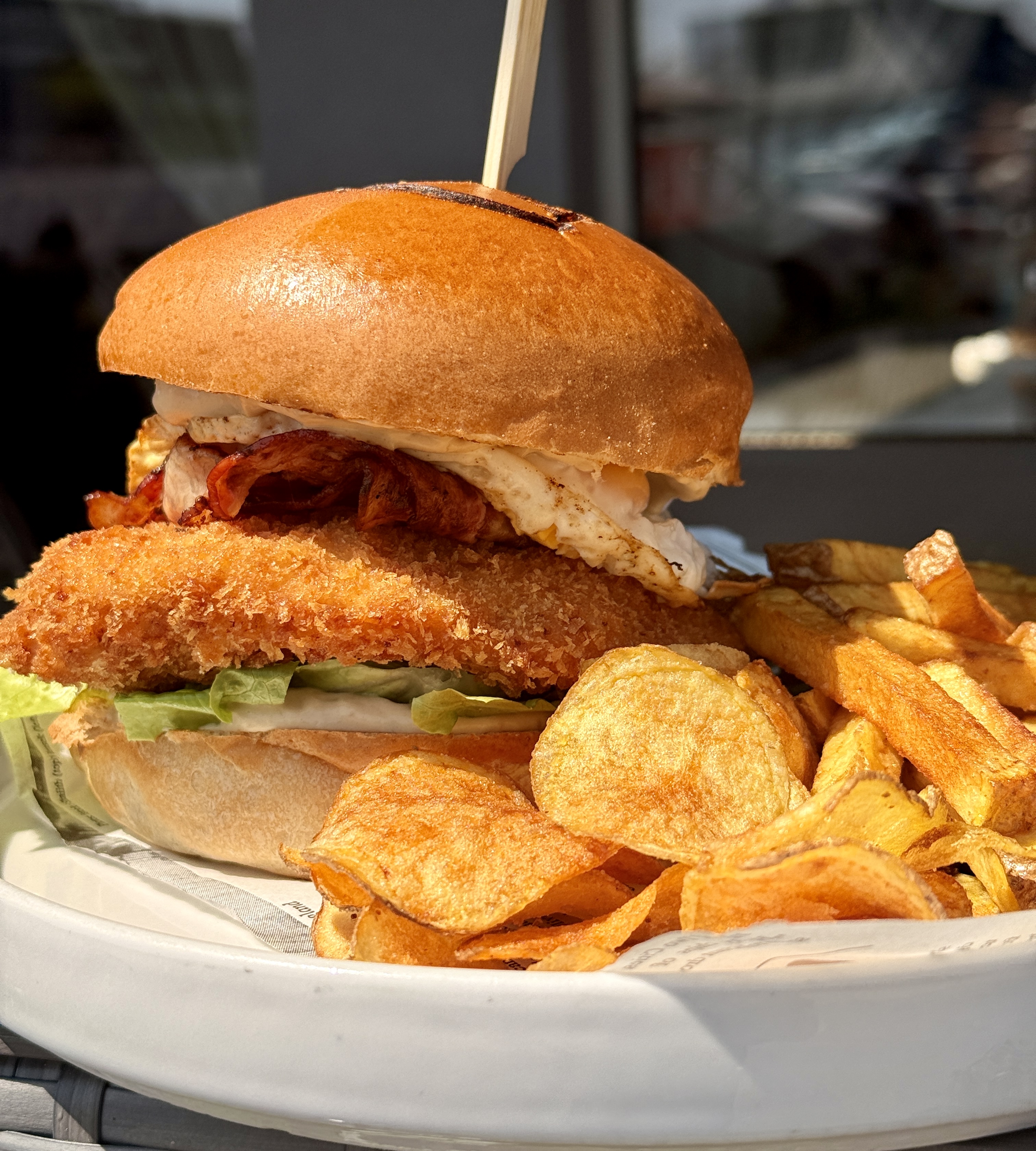 Cézar Chicken Burger